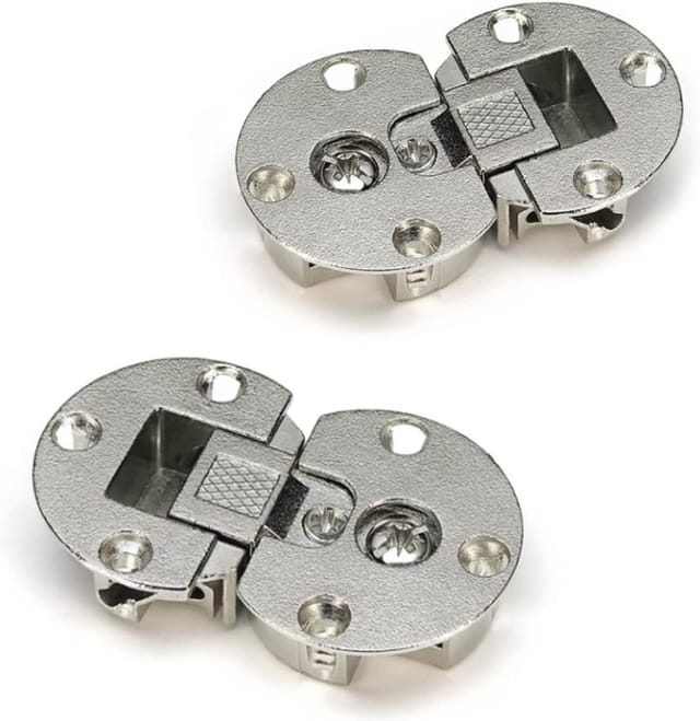 2er Pack Schrankscharniere, Bibliothek Küche, Möbelzubehör, Tür Reparatur Ankleide