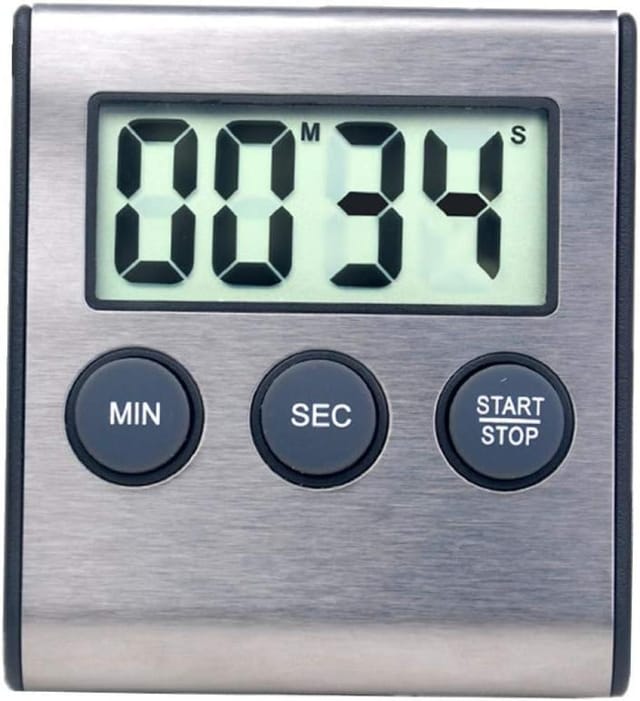 Mini Digitaler Timer Meetings, 100 Minuten Countdown Stoppuhr, Küche Büro Schule Kind