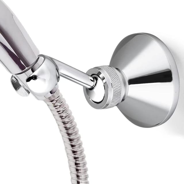 Verstellbarer Duschkopfhalter Verchromt, Für Standard-duschschlauch, Badezimmer, Badewanne Und Dusche