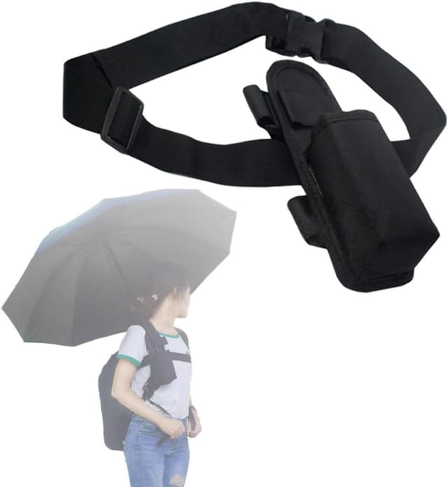 Handschlaufe Fur Regenschirm Am Rucksack, Freihandige Schirmhalterung, Passend Fur Die Meisten Schirme