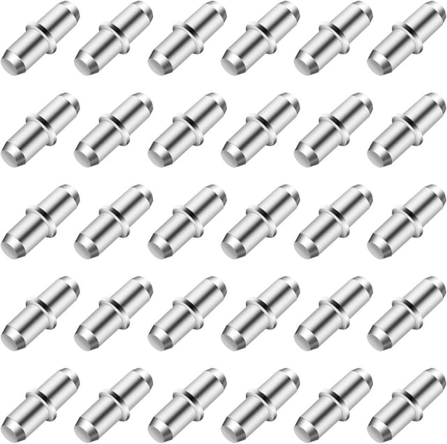 80 Regalbodenträger Stifte 5mm, Pins Für Schrankböden, Einfache Befestigung, Für Bücherregal Und Tv Möbel