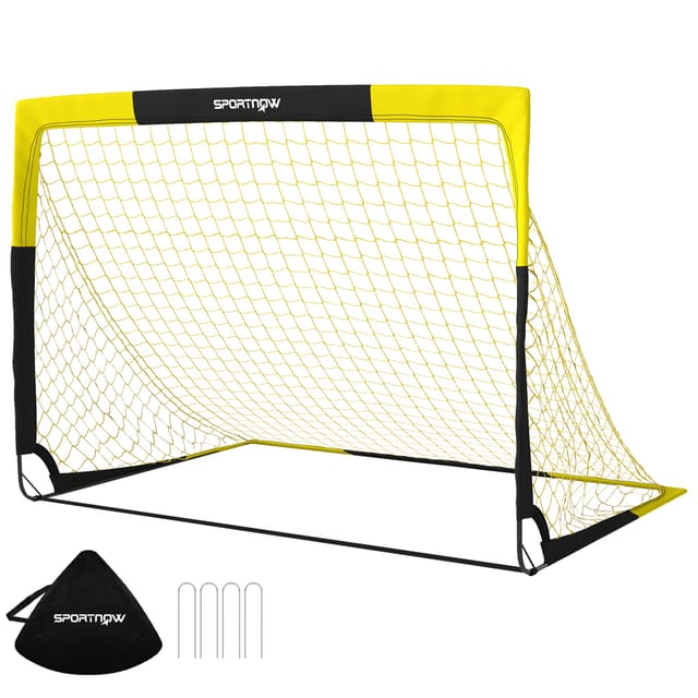 Pop-up Fußballtor 150 X 110 X 110 Cm, Selbstaufstellend, Klappbar, Oxford-tasche, 4 U-anchor, Für Garten