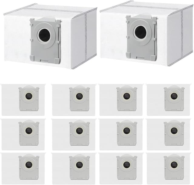 12er Pack Staubsaugerbeutel, Kompatibel Mit Ecovacs Deebot T90 Pro Omni, Roboter Staubfilter