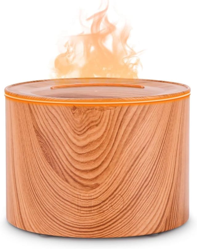 Aroma Diffuser 7 Led Farben, Ultraschall Luftbefeuchter 160ml, Geruchsbeseitigung, Schlafzimmer Nachtlicht