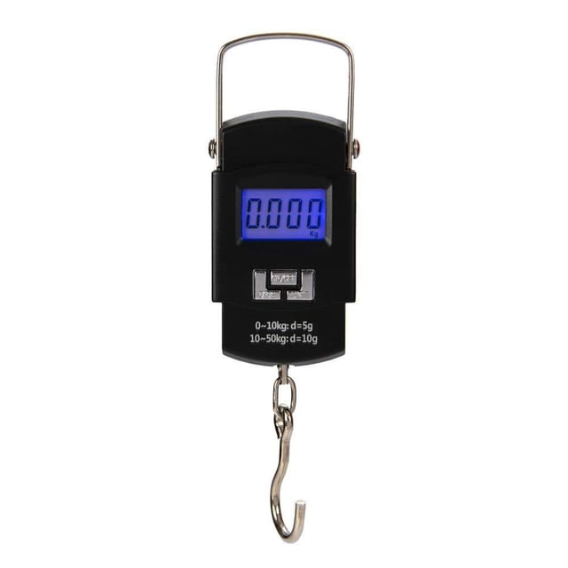 Gepaeckwaage 50 Kg, Digitale Fischwaage Tragbar, Fisch-waage Hausgebrauch Haken Digital Praktisch