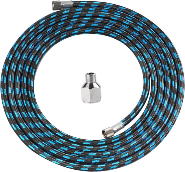 Airbrush Schlauch Nylon Geflochten 10 Fuß, 1/8 Zoll Anschluss, Flexibel Für Partys Und Feiern
