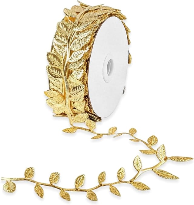 Flexibles Hochzeits-dekoband, Tischdeko, Goldene Blätter 20m Lang, Für Bogen Und Blumenwand, Party