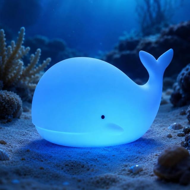 Wal-nachtlicht Kinder Usb Aufladbar, Weiche Silikon-tierlampe, Nachtlicht Babyzimmer Und Kleinkind, Zimmerdeko