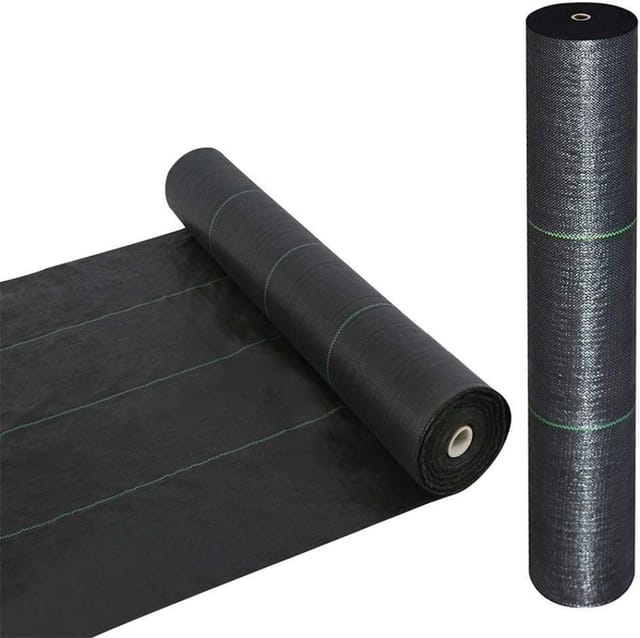 Unkrautvlies 10 M X 2 M Breit, Bodenschutzmembrane, Gartenvlies Gegen Unkrautunterdruckung