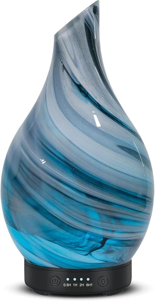 Aroma-diffuser Aetherische Oele, Elektrischer Luft-diffuser Luftbefeuchter, Aromatherapie Zuhause Buero Led