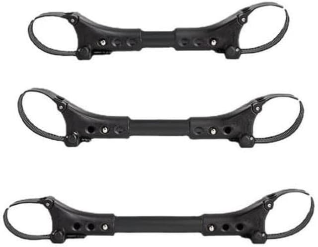 3er Pack Kinderwagen-connector Kupplungen Universal, Baby Zwillingswagen, Verstellbar, Befestigung Metall
