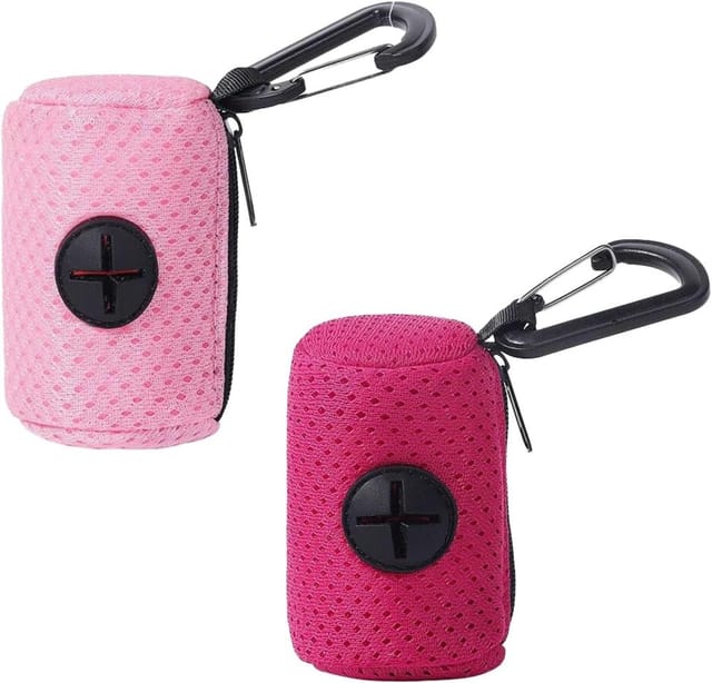 2er Set Kotbeutel-spender Fur Haustiere Mit Reihelverschluss, Gassi-beutel-box Fur Spaziergange