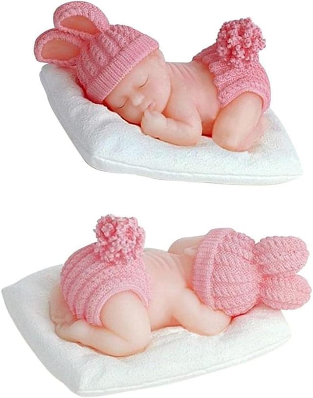 Silikon Seifenform Baby, Für Fondant Kuchen Deko Cupcake Diy Zum Basteln Und Dekorieren