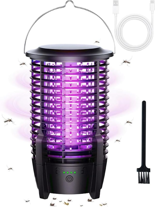 Elektrische Mückenlampe Usb, 2000v Falle, Fliegen Insekten Vernichter, Schlafzimmer Wohnzimmer