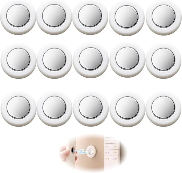 15er Set Transparente Magnetische Fernbedienungshalterer, Starke Magnet Wandhalterung