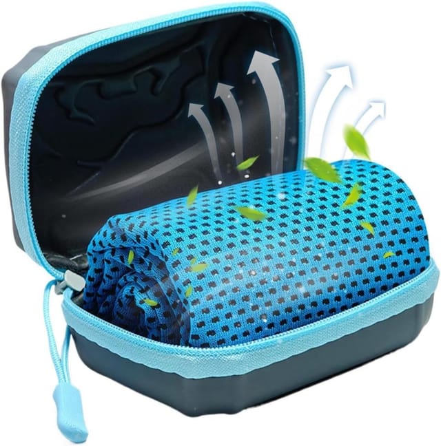 Kühltuch 80x30cm, Mikrofaser Schnell Trocknend, Geschenkbox, Für Outdoor Sport Und Camping