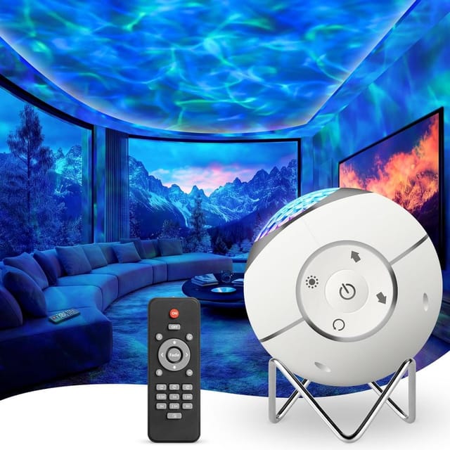 Sternenhimmel Projektor Decke, Nachtlicht Lampe Baby Kind, Galaxie Projektor Zimmer Entspannung