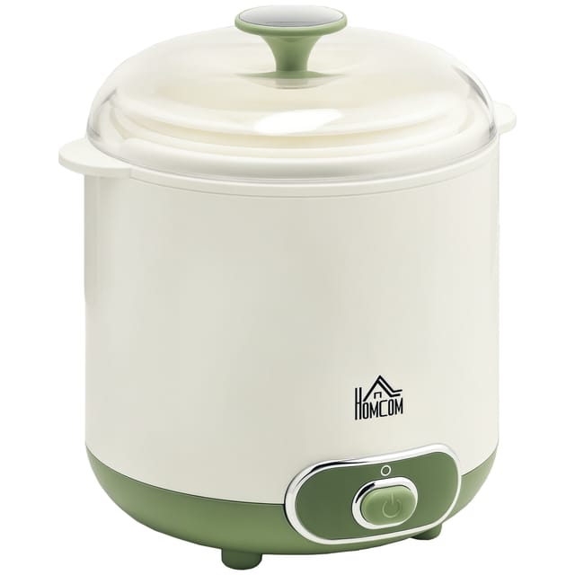 Joghurtbereiter 20 W, 2 Behälter À 1,5 L, Temperaturkontrolle, Deckel, Für Joghurt Quark Sauermilch