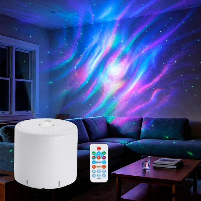 Sternenhimmel-projektor Fur Schlafzimmer, Mit Fernbedienung Und Timer, Sanfte Projektion, Entspannung