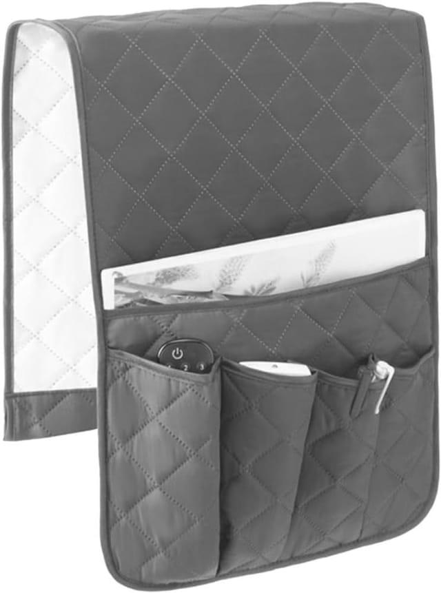 Sofa Armlehne Tasche Mit 5 Fächern, Wasserdicht Für Fernsehsessel, Aufbewahrung Von Fernbedienung Und Büchern