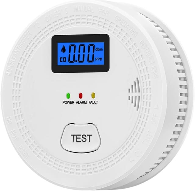 Heim Rauchmelder Batterien, Co Alarm, Signallicht, Wohnzimmer Küche Sicherheit Familie