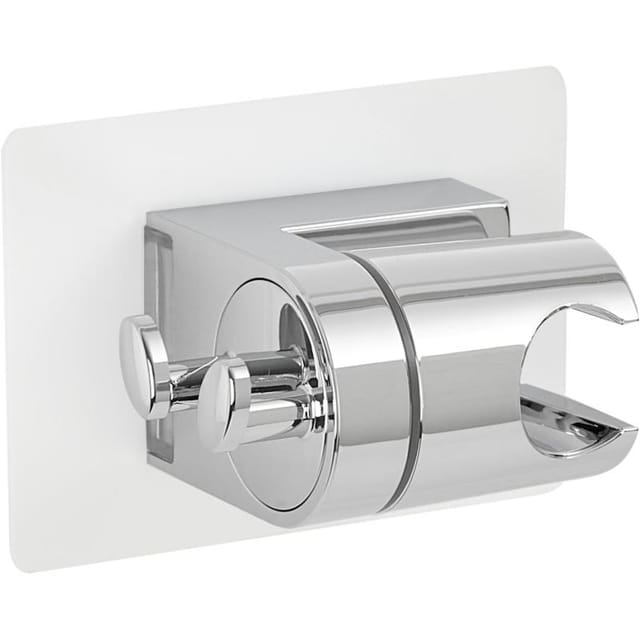 Duschkopfhalter Ohne Bohren Transparent Selbstklebend, Wandbefestigung Für Handbrause, Badezimmer Und