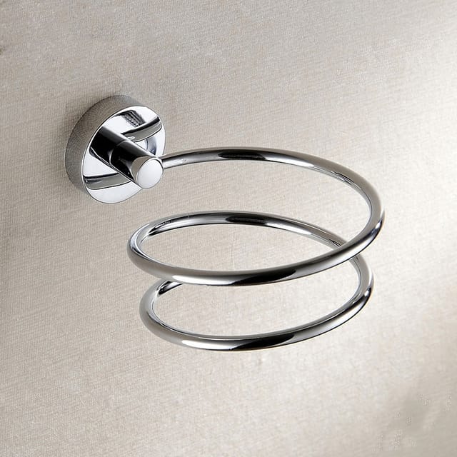 Haartrocknerhalter Aus Edelstahl 304, Verchromter Haartrocknerständer Für Hotel, Badezimmer, Salon, Friseursalon (haartrocknerhalter) (silber)