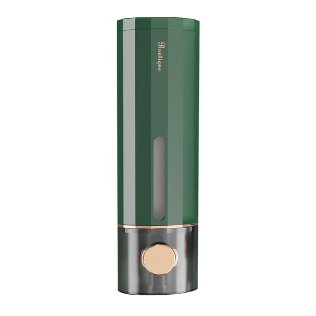 Manueller, Wandmontierter Flüssigseifenspender Für Badezimmer, Handdesinfektionsmittel, Familienhotel, Duschgel, Badezimmeraccessoires, 450 Ml (grün)