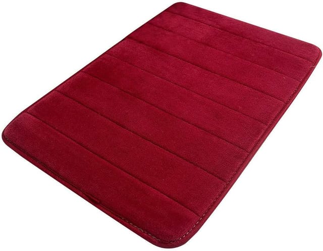 Weiche, Rutschfeste Badematte (40 X 60 Cm) (rot)