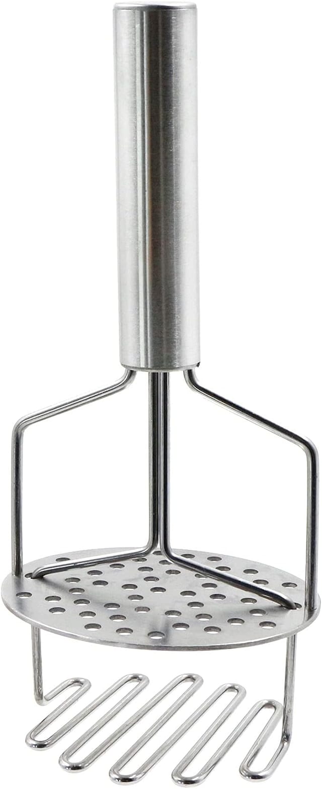 Kartoffelstampfer, Kartoffelstampfer Aus Edelstahl, Kartoffelpresse, Spülmaschinenfeste Gemüsepresse, Kartoffelpüree, Gemüse Und Obst, Küchenhilfe