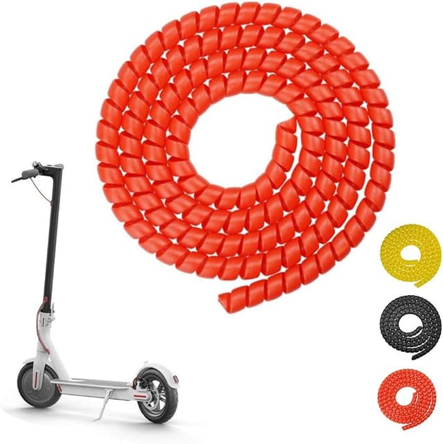 Bremsleitungsschutzhülle Mit Spiralkabel, Farbwechsel, 1 M Länge, Passend Für Xiaomi M365 / Pro, Farbe: Aléatoire
