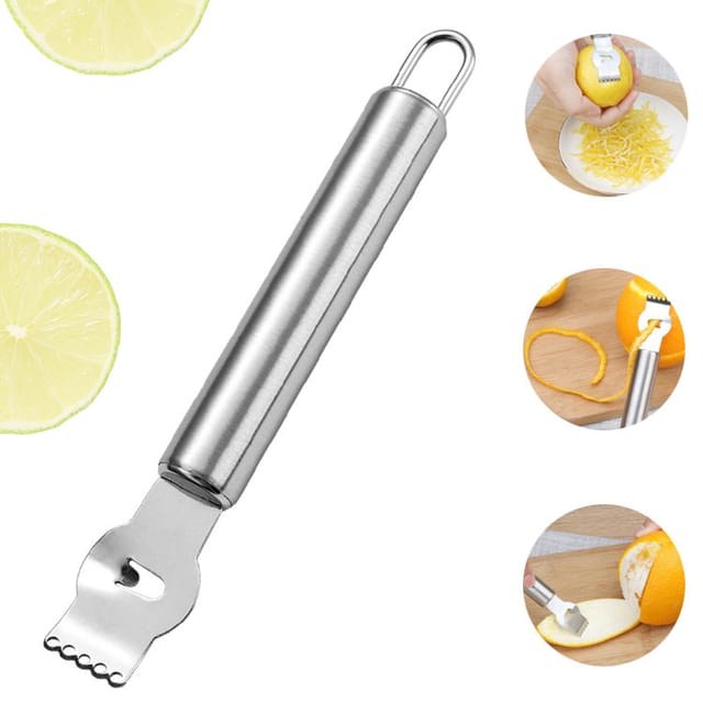 Set Mit 2 Zitronen- Und Limettenschälern, Obstschäler