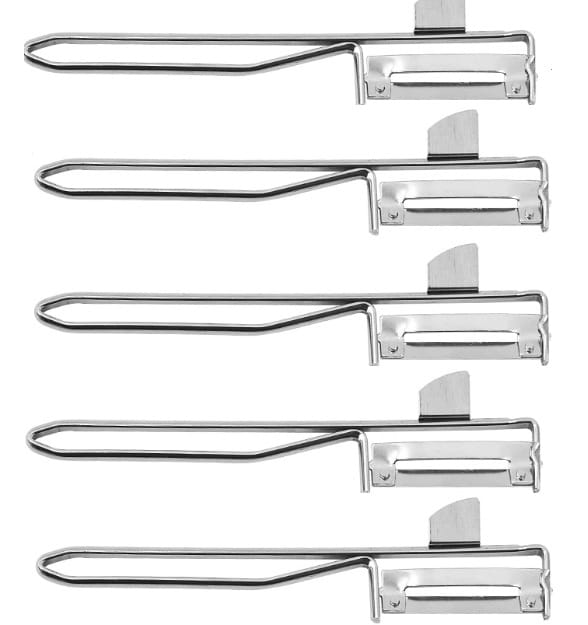 5-teiliger Universal-sparschäler/pendelschäler Mit Stift, Stahlklinge, Beschichtetem Stahl