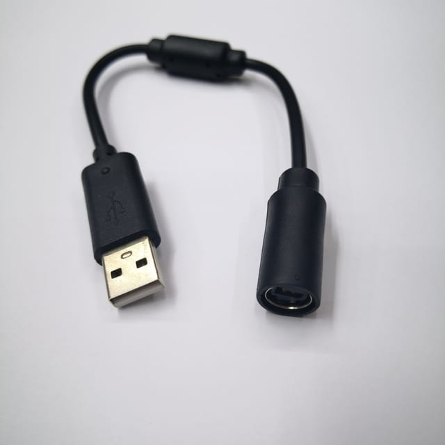 Usb-adapterkabel (weiblich) Für Kabelgebundenen Xbox 360 Controller (schwarz)