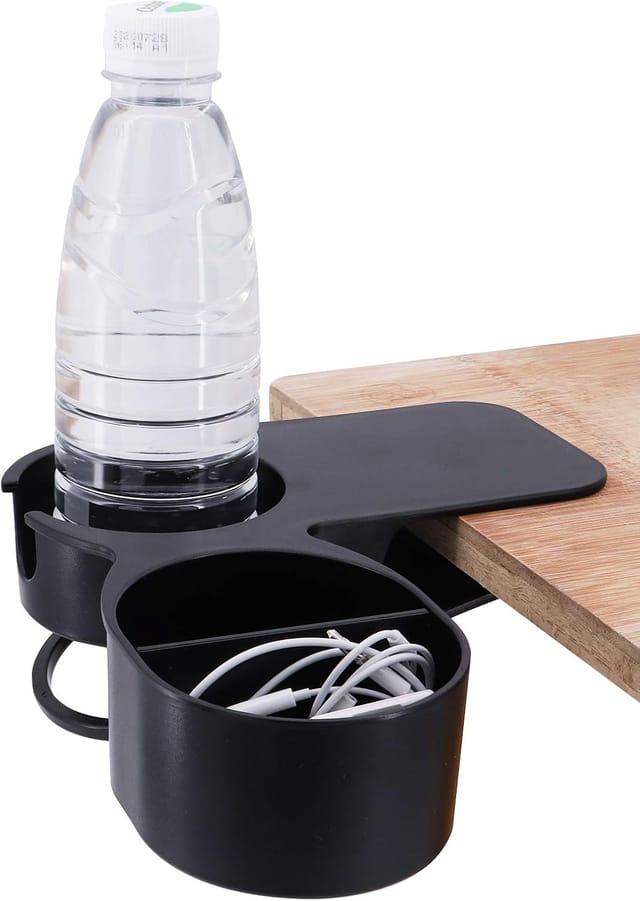 Ansteckbarer Becherhalter Für Zuhause, Büro, Tisch, Bürostühle (schwarz)