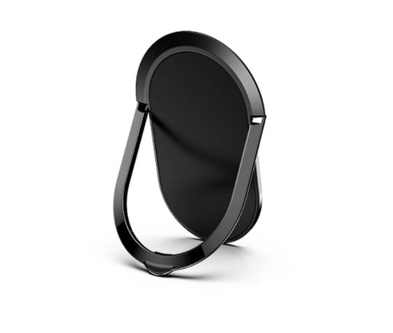 Universeller Handy-ringhalter – 360° Drehbar – Ultradünn – Für Alle Smartphones Und Tablets. 5er-pack. (schwarz)
