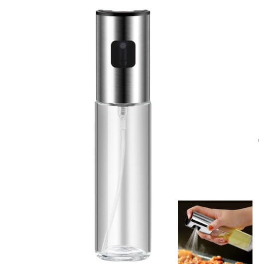 2er-pack Ölsprüher Zum Kochen, Olivenöl-nebelzerstäuber, Tragbarer Ölverdampfer, Ölsprüher Für Heißluftfritteusen, Küchenhelfer Für Salate Und Grills – Silber