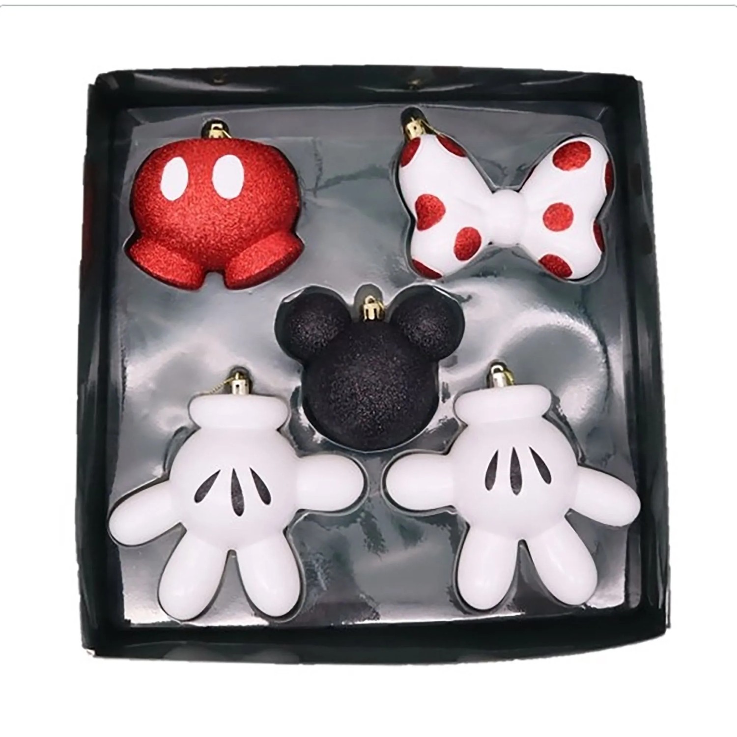 Disney Weihnachtskugel-Set Mickey Icons 5-teilig