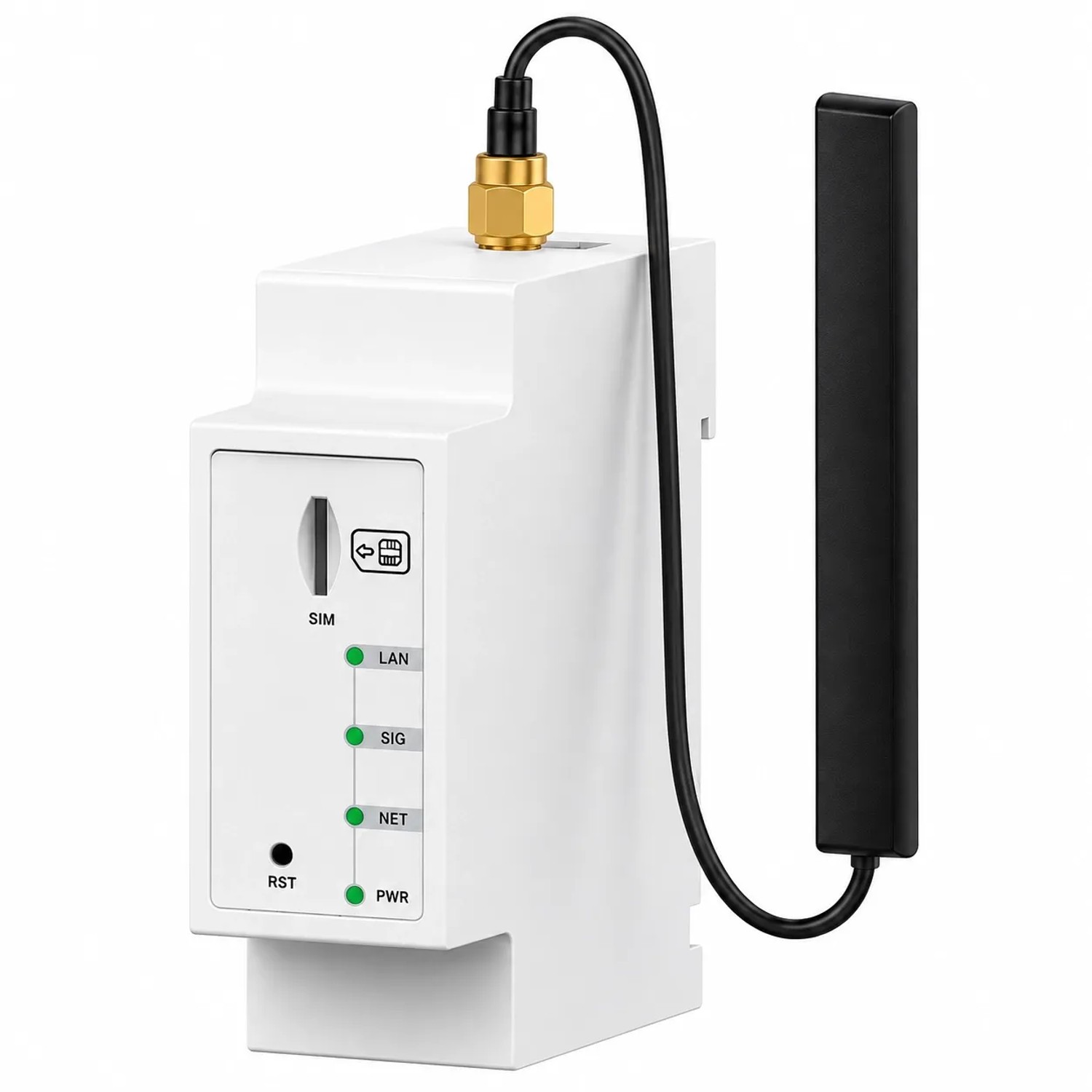 Kaiser Electronics Industrie-4G-LTE-Router YZWK001 Hutschiene RS485 Modbus MQTT EU