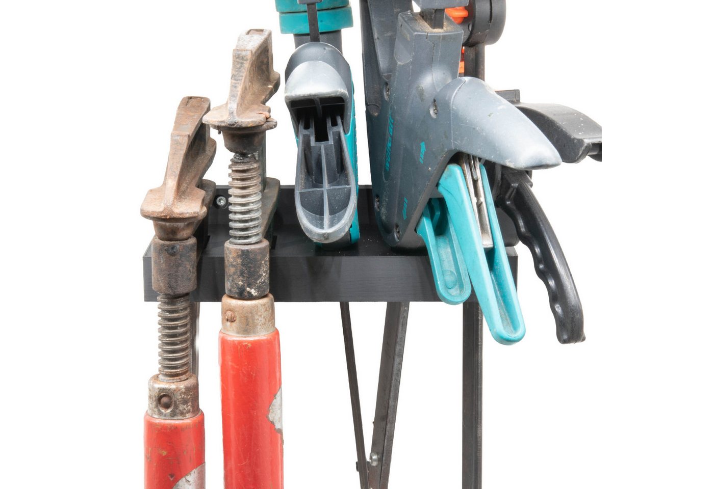TSB Werk Werkzeughalter Schraubzwingen Halter Zwingenhalter Halterung, Wandhalterung, Werkzeugwand, Zwinge Bild 2