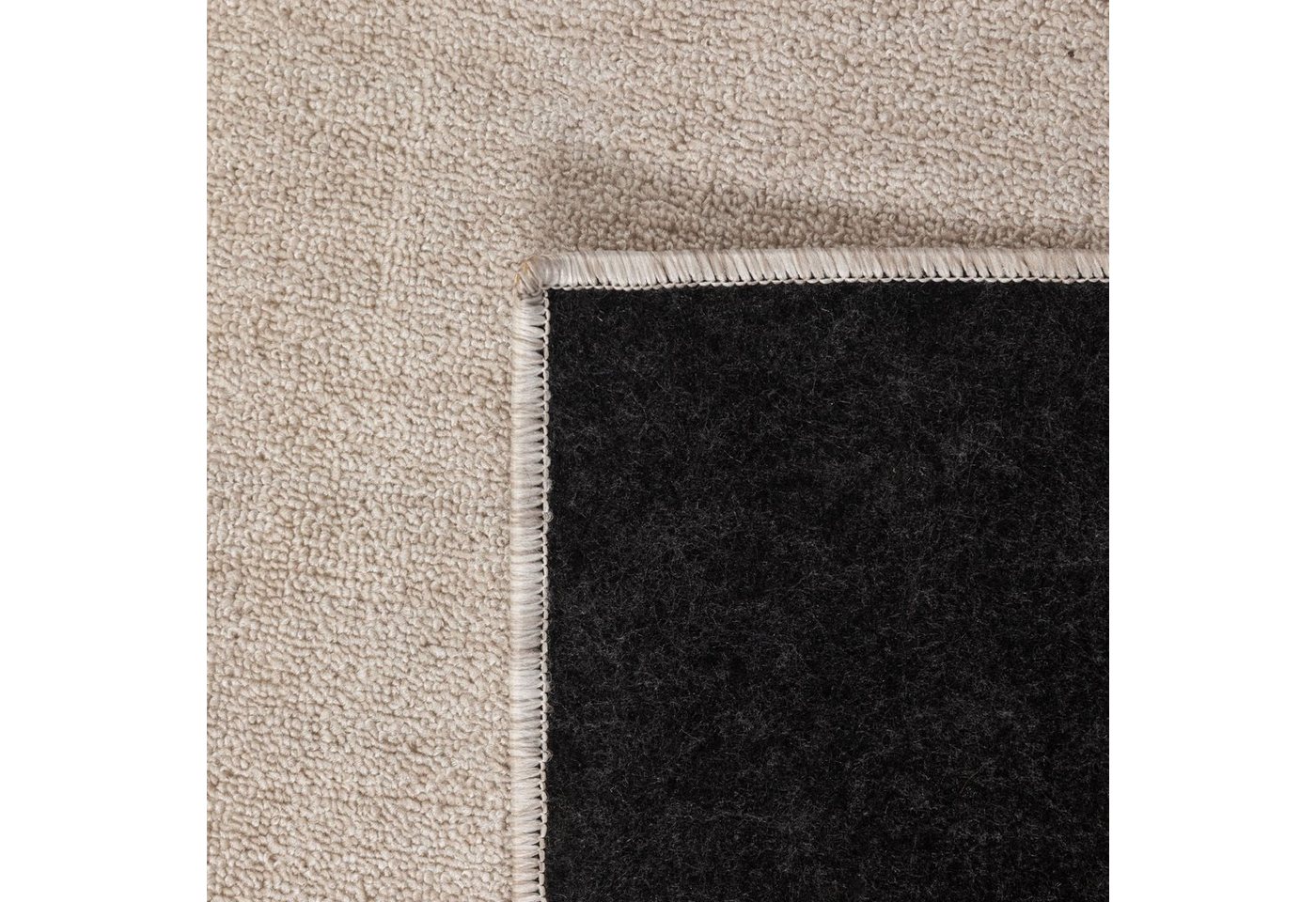 SIMPEX24 Teppich Unicolor - Einfarbig, Rechteckig, Höhe: 7 mm, Kurzflor Schlingen Teppich Wohnzimmer Einfarbig Modern Teppiche Bild 5