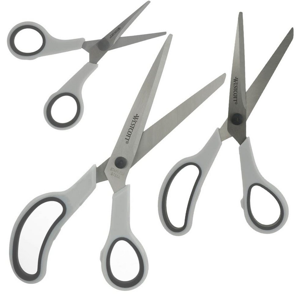 WESTCOTT Scheren-Set Papierscheren-Set Easy Grip Bild 3