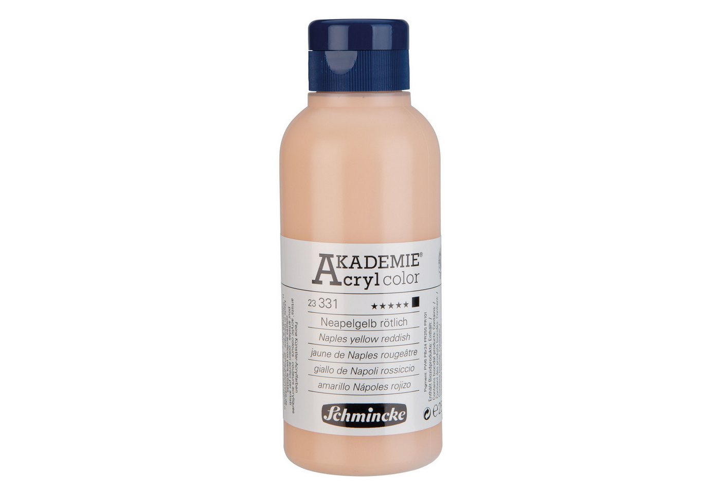 Schmincke Acrylfarbe Neapelgelb rötlich 250ml Acrylfarbe - AKADEMIE Acryl - 23 331 027