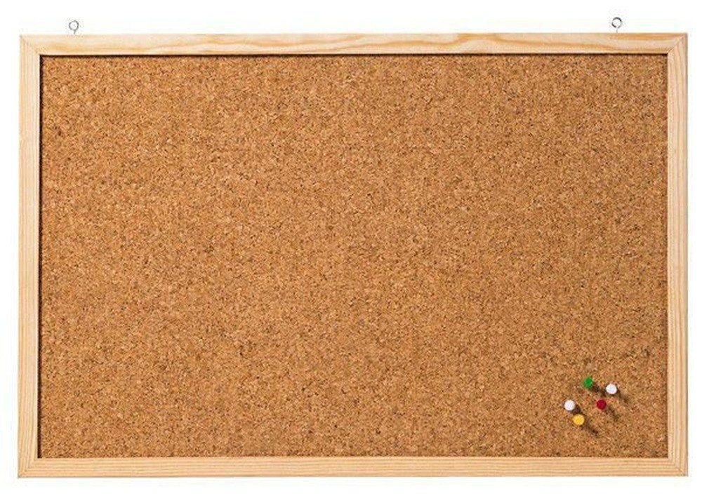 FRANKEN Lochwand FRANKEN Pinnwand 80,0 x 60,0 cm Kork braun