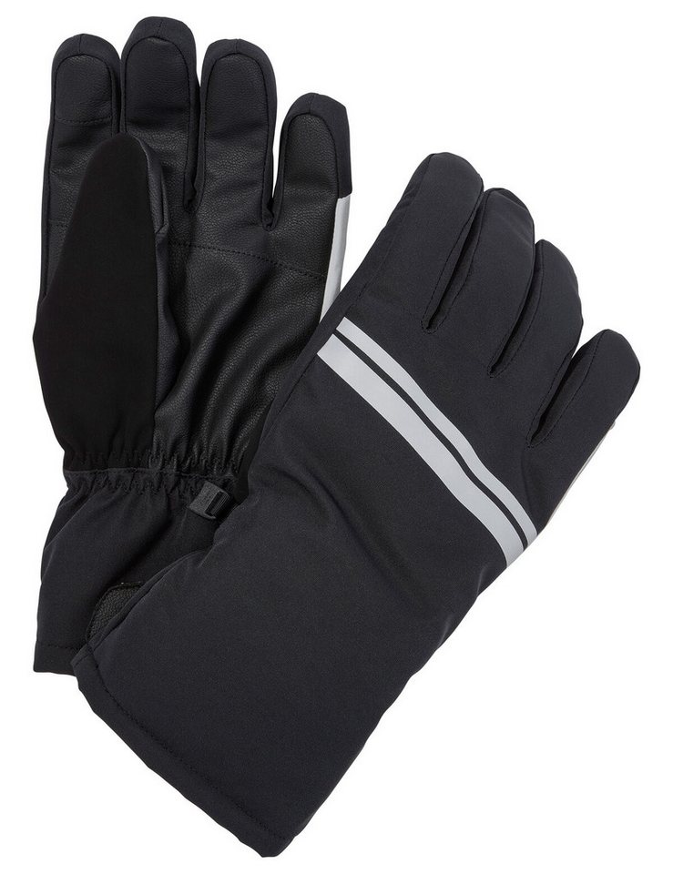 VAUDE Fahrradhandschuhe WINTRY GLOVES für winterliche Touren und Pendler, winddichtes Außenmaterial Bild 2