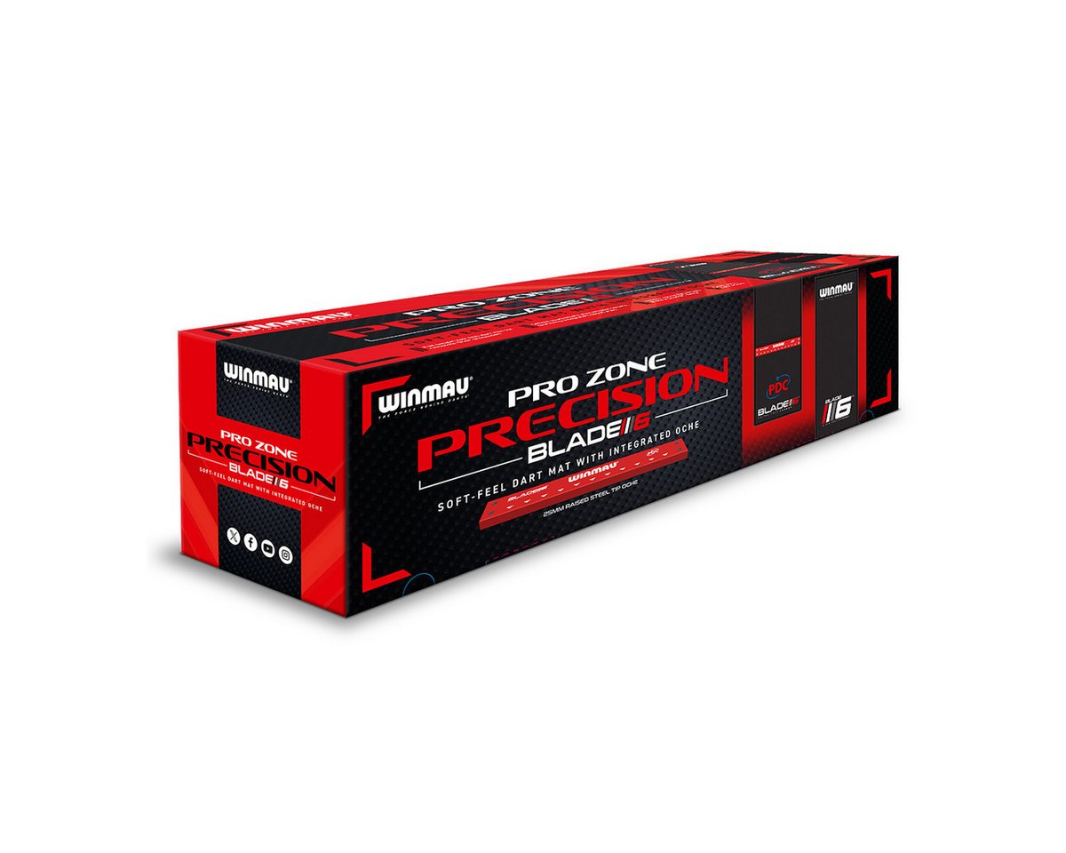 Winmau Dartmatte Dartmatte Pro Zone Precision Blade 6 8215, Mat Dartteppiche Matte für Dartscheiben Boards Bild 4