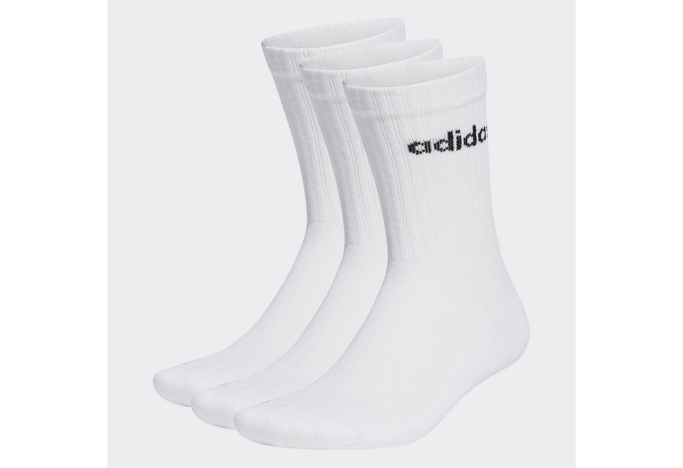 adidas Sportswear Sportsocken C LIN CREW 3P (3-Paar) sportlicher Stil, für sportive Aktivitäten, 3 Paar