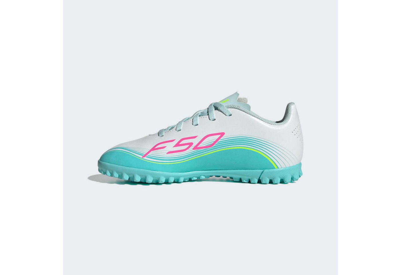 adidas Performance F50 MESSI CLUB TURF KIDS Fußballschuh (für Kinder & Jugendliche) für Kunstrasen, Hart- und Aschenplätze