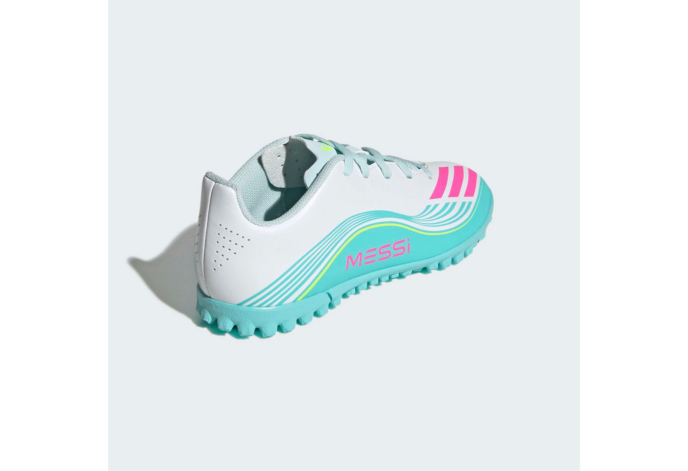 adidas Performance F50 MESSI CLUB TURF KIDS Fußballschuh (für Kinder & Jugendliche) für Kunstrasen, Hart- und Aschenplätze Bild 3