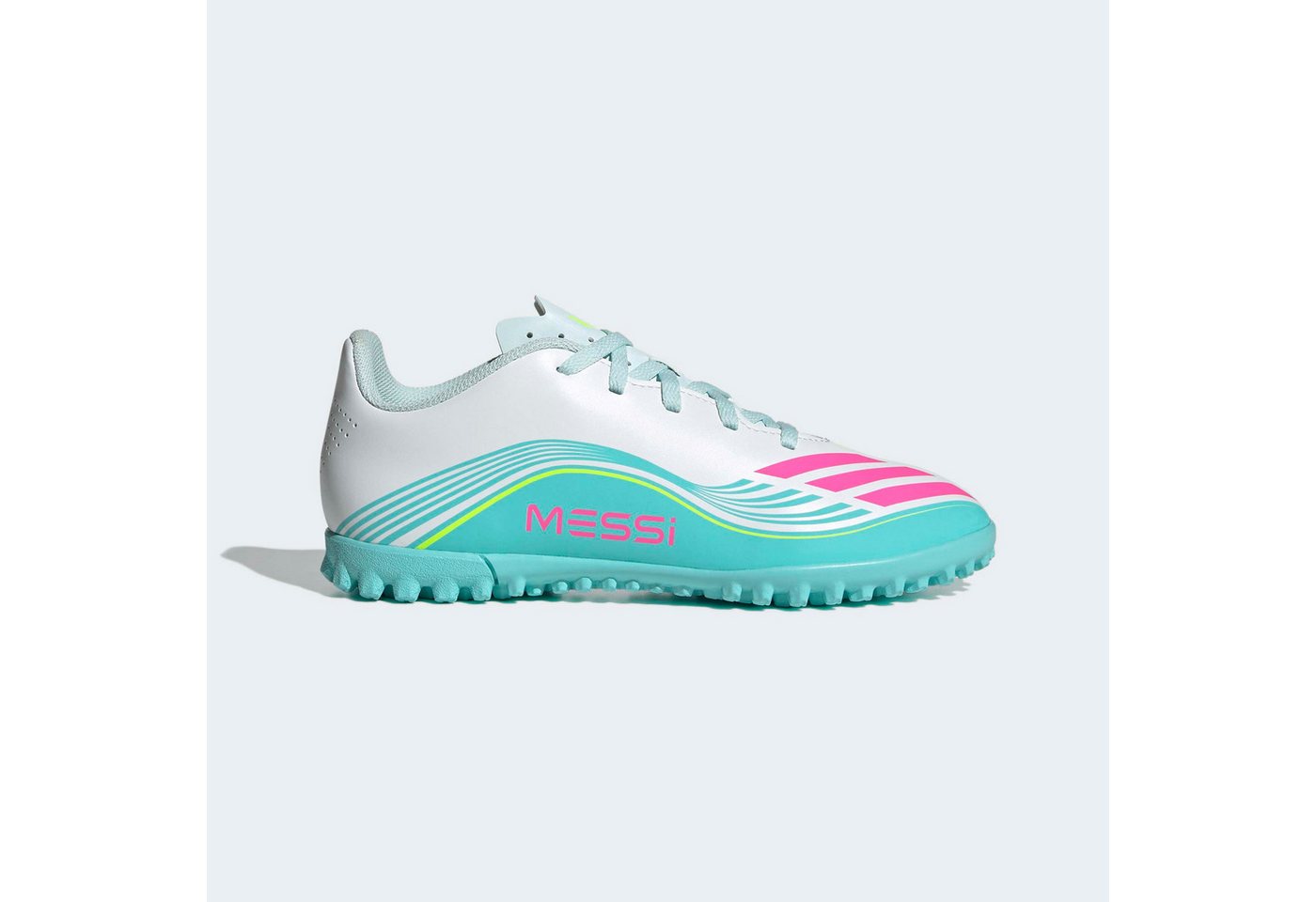 adidas Performance F50 MESSI CLUB TURF KIDS Fußballschuh (für Kinder & Jugendliche) für Kunstrasen, Hart- und Aschenplätze Bild 5